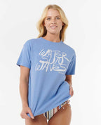 Rip Curl Oceanic Relaxed Tee-Blue