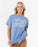 Rip Curl Oceanic Relaxed Tee-Blue