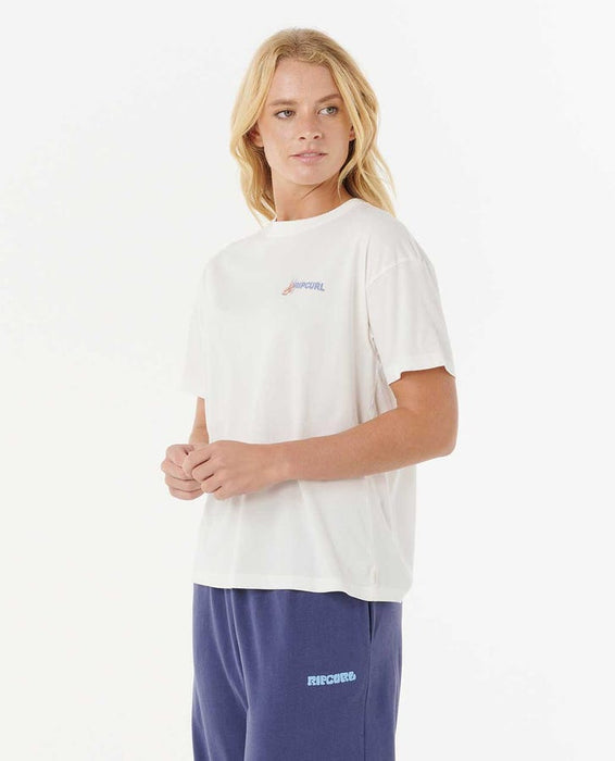 Rip Curl Summer Relaxed Tee-Bone