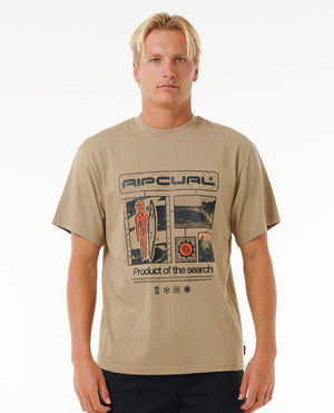 Rip Curl Search Exploration Tee-Sand Dune