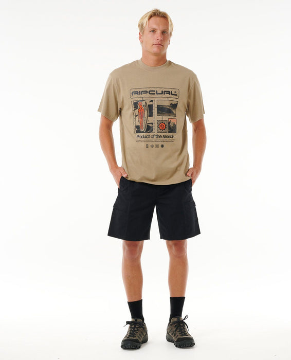 Rip Curl Search Exploration Tee-Sand Dune