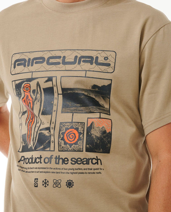 Rip Curl Search Exploration Tee-Sand Dune