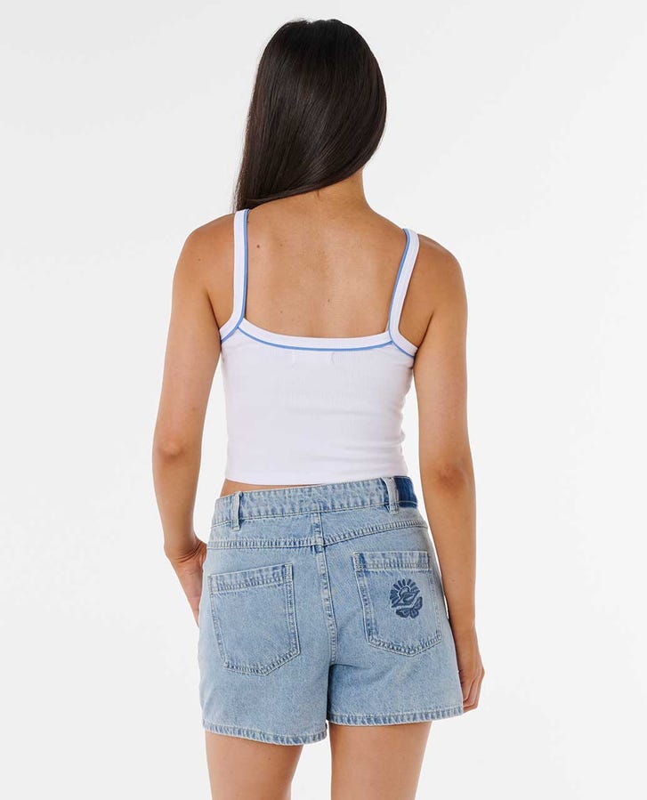 Rip Curl Keepsakes Baby Tank-White