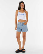 Rip Curl Keepsakes Baby Tank-White