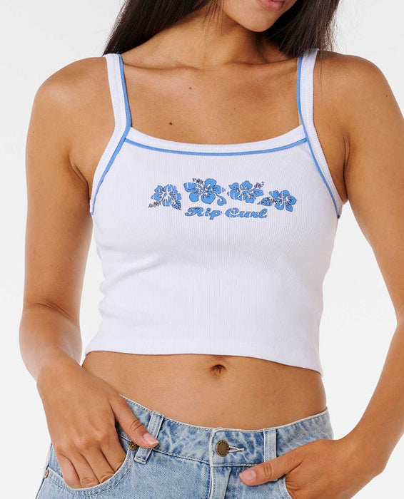 Rip Curl Keepsakes Baby Tank-White