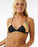 Rip Curl Tide Revival Crossback Tri Top-Black