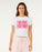 Rip Curl Surf Side Fitted Tee-Optical White