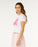 Rip Curl Surf Side Fitted Tee-Optical White