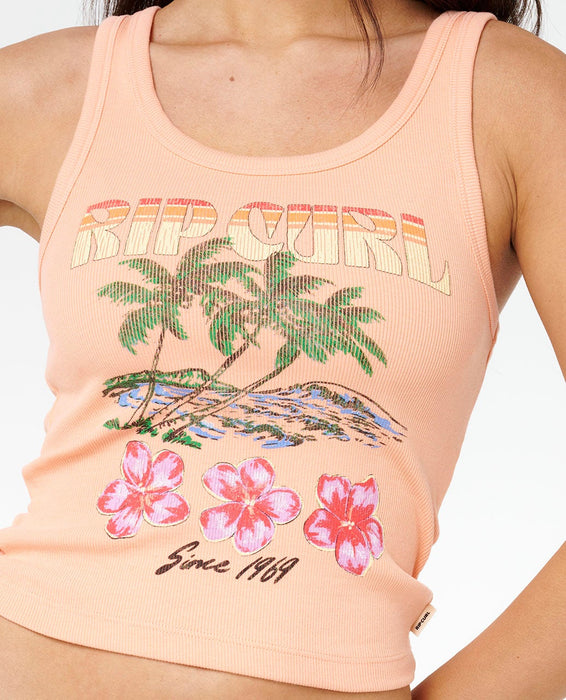 Rip Curl Hayley O Tank-Papaya