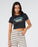Rip Curl Catalina Island Baby Tee-Washed Black