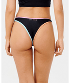 Rip Curl Surf Puff Hi Skimpy Bottom-Black