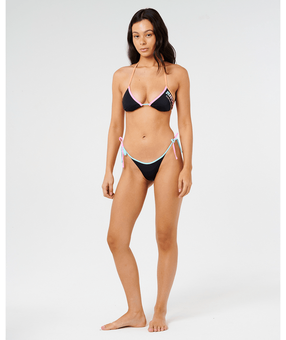 Rip Curl Surf Puff Sliding Tri Top-Black