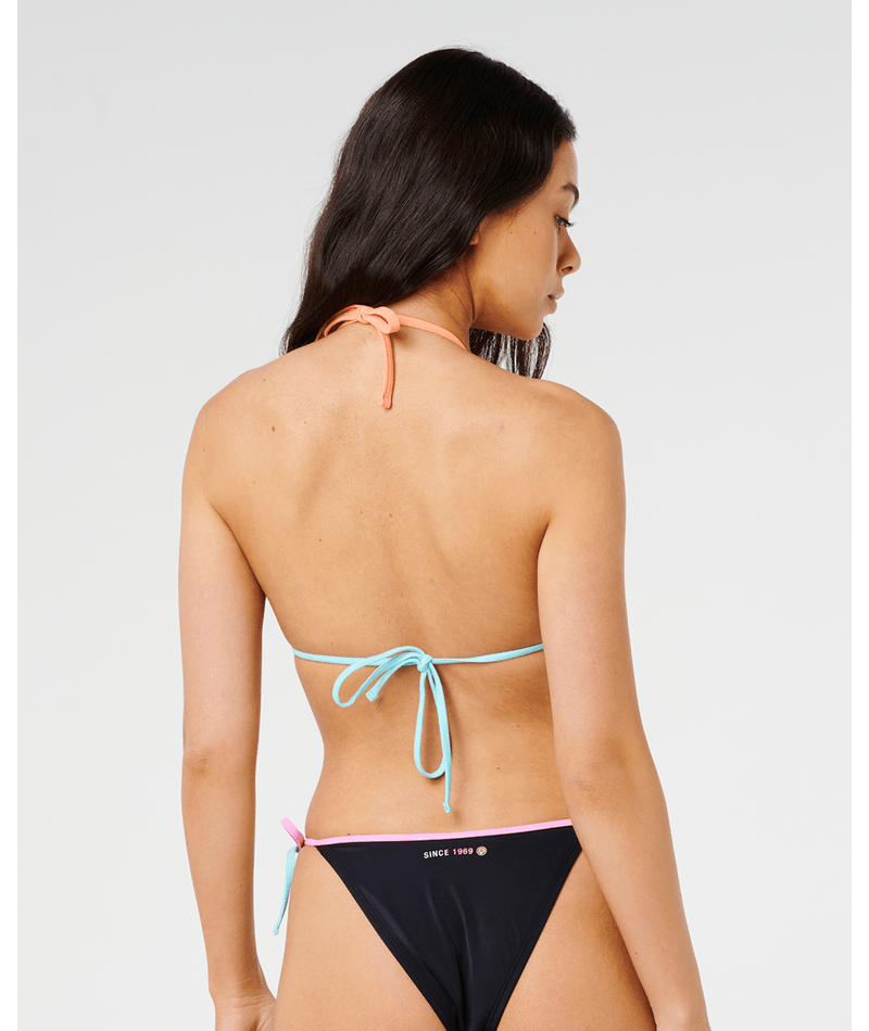 Rip Curl Surf Puff Sliding Tri Top-Black