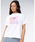 Rip Curl Topanga Canyon Baby Tee-White