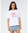 Rip Curl Topanga Canyon Baby Tee-White