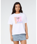 Rip Curl Topanga Canyon Baby Tee-White