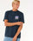 Rip Curl Raw Energy Trad Tee-Dark Navy