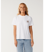 Rip Curl Surf Puff Party Pack Relaxed Tee-White