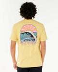 Rip Curl Shred Til Tee-Straw