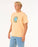 Rip Curl Raw Energy Visions Tee-Mandarin Zest