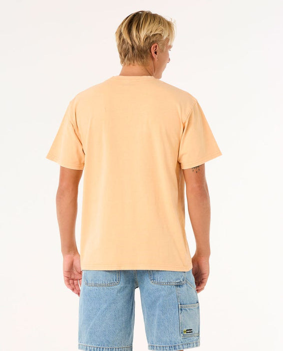 Rip Curl Raw Energy Visions Tee-Mandarin Zest