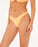 Rip Curl Dusk Textured Hi Leg Cheeky Bottom-Electric Peach