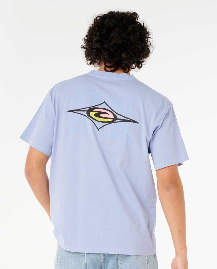 Rip Curl Raw Energy Maxxed Tee-Ice Blue