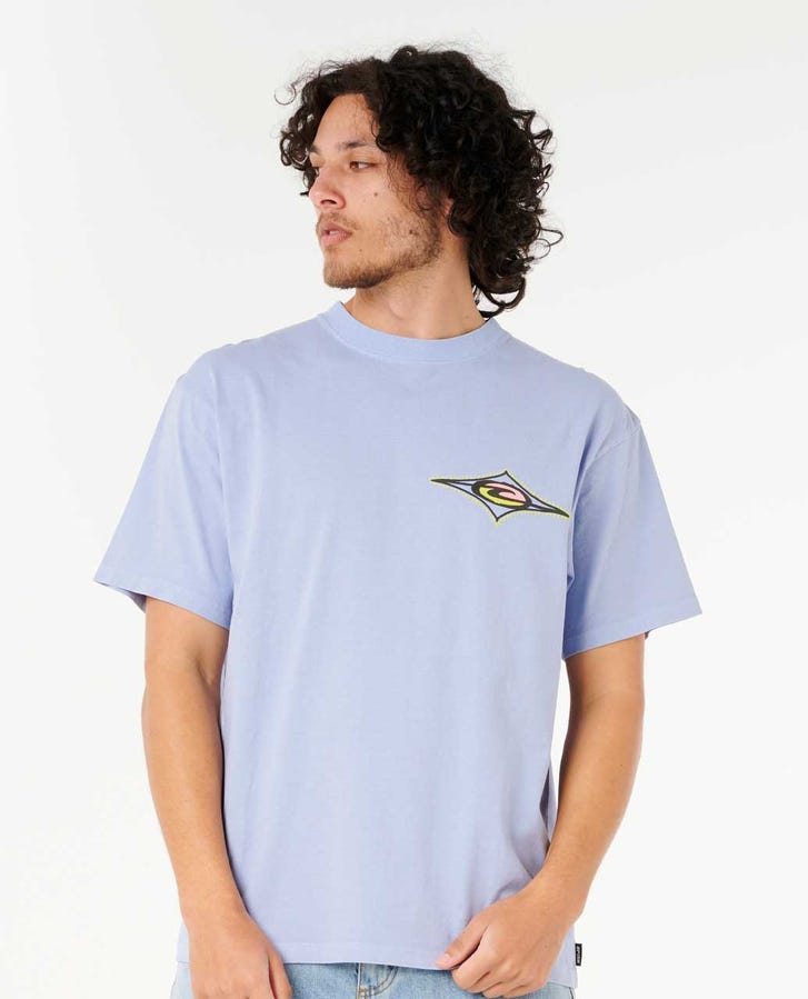 Rip Curl Raw Energy Maxxed Tee-Ice Blue