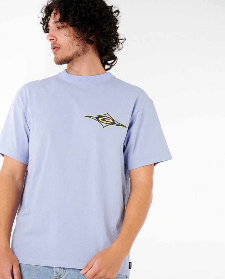 Rip Curl Raw Energy Maxxed Tee-Ice Blue