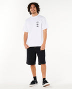 Rip Curl Archive Matrix Tee-White