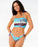 Rip Curl Hidden Isles Bandeau Top-Blue