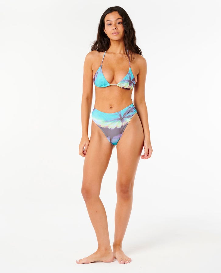 Rip Curl Hidden Isles Hi Leg Good Bottom-Blue