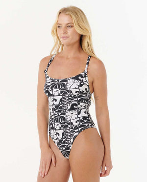 Rip Curl Ty Williams Knot One Piece-Washed Black