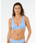 Rip Curl Premium Surf D-DD Deep V Top-Light Blue