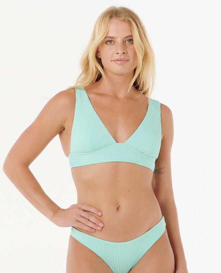 Rip Curl Premium Surf D-DD Deep V Top-Light Aqua