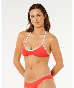 Rip Curl Classic Surf Halter Top-Red