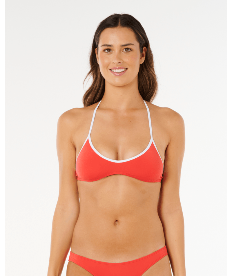 Rip Curl Classic Surf Halter Top-Red