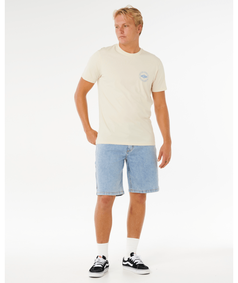Rip Curl Staple Tee-Lemon Ice