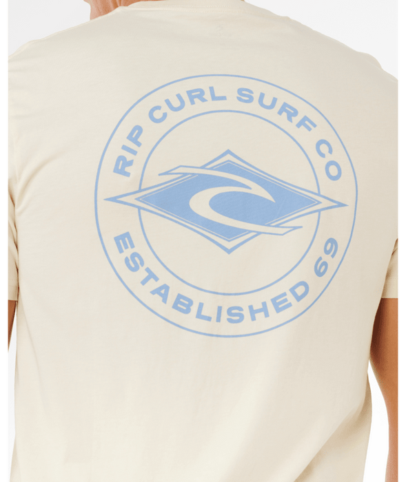 Rip Curl Staple Tee-Lemon Ice