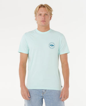 Rip Curl Staple Tee-Light Aqua