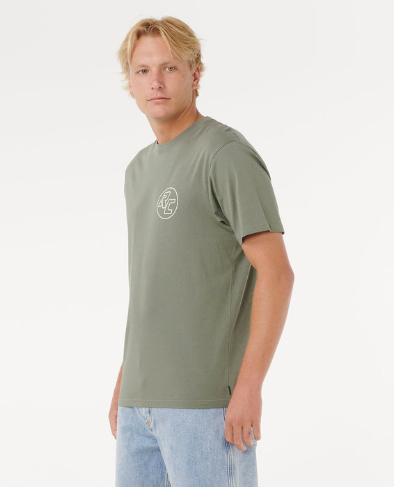 Rip Curl RC Tee-Cactus Green