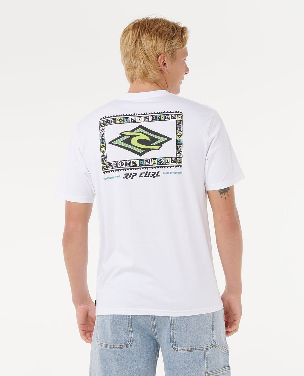 Rip Curl Legacy Tee-White