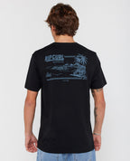 Rip Curl Sportline F&B Tee-Black