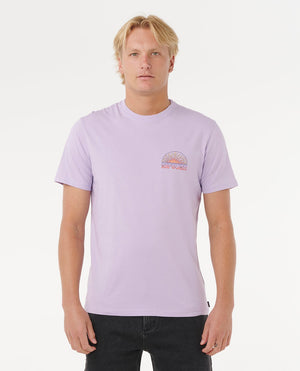 Rip Curl Grateful Shred Tee-Iced Lavender