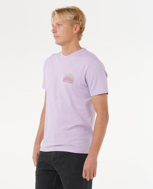 Rip Curl Grateful Shred Tee-Iced Lavender