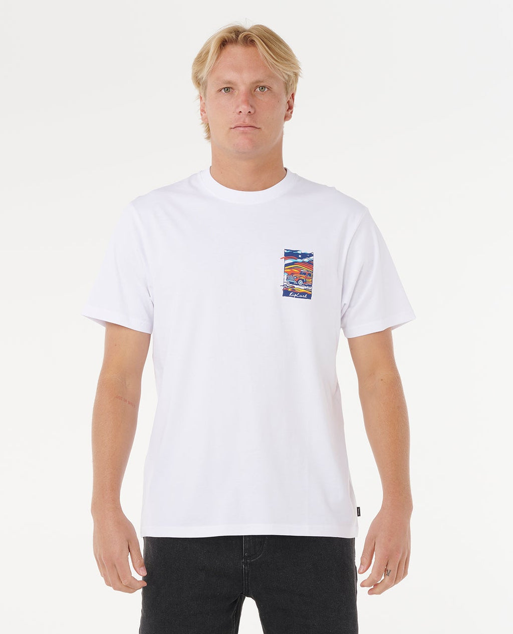 Rip Curl Surf Trip Tee-White
