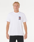 Rip Curl Surf Trip Tee-White