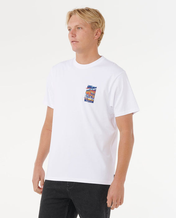 Rip Curl Surf Trip Tee-White