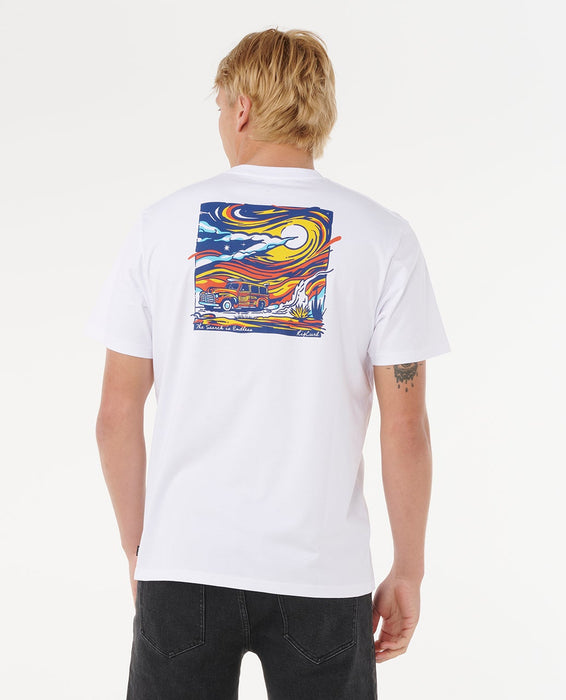 Rip Curl Surf Trip Tee-White