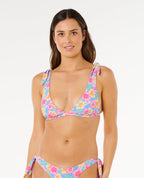 Rip Curl Malibu Cove Revo Deep V Top-Blue